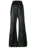 side stripe baggy trousers
