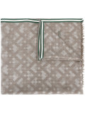 geometric pattern scarf