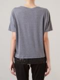 lace panels T-shirt