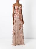 floral lace gown