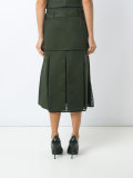 panelled skirt