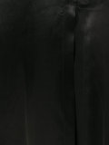 satin sleeveless asymmetric dress