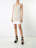embroidered pearls dress 