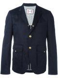brass button jacket