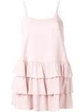 ruffled hem tank top 
