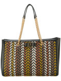 woven texture shoulder bag