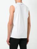 punk boots sleeveless T-shirt