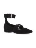 buckled ankle ballerinas