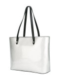 logo print shoulder bag