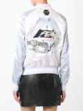 Pink bomber jacket