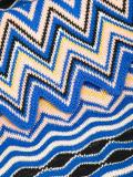 zig-zag pattern hem scarf