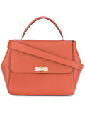  flip lock shoulder bag