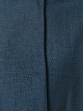 collarless coat
