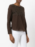 lace bib top