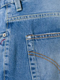 trim detail jeans