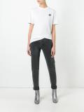logo embroidered T-shirt