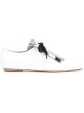 fringed lace-up shoes