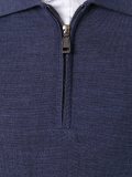 zip up polo shirt