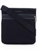 zipped messenger bag