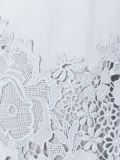 guipure lace panel dress 