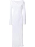 long side slit dress