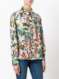 floral print shirt
