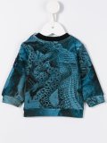 abstract print sweatshirt