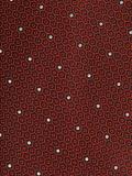 contrast dot pattern tie