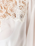 sheer lace blouse