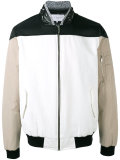 zipped bomber jacket