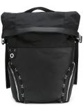 lace-up detailing backpack