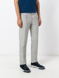 faded straight-leg trousers