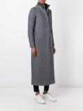 'Removable Lining Boucle'大衣