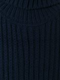 turtleneck knit vest