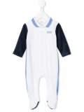 polo-style babygrow set