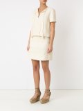 bouclé skirt