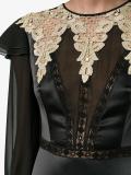 embroidered long dress