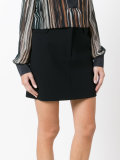 A-line mini skirt