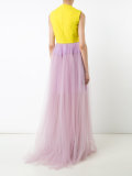 bicolour gown 