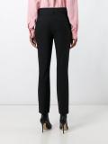 slim-fit tailored trousers