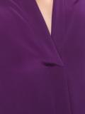 slash neck blouse