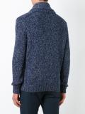 melange v neck cardigan
