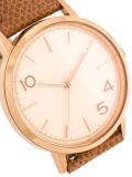 rose gold dial watch 