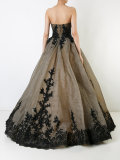 strapless ball gown 