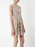 floral pleated dress