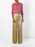 gold-tone stripes shirt