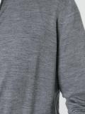 zipped cardigan
