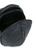 logo print backpack 
