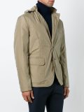 hooded waterproof blazer
