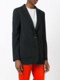 two button blazer 